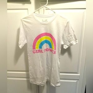 Luella men’s “Girl Power” T shirt size S